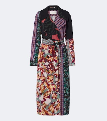 Dries Van Noten Printed wrap coat - Dries Van Noten - Modalova