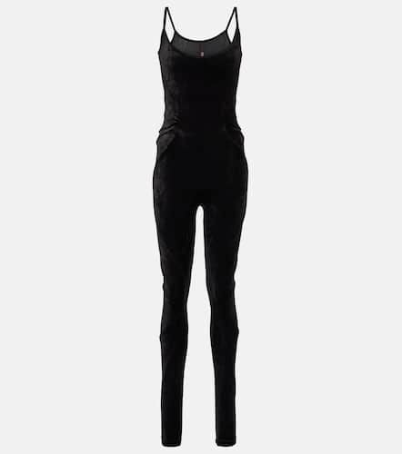 Lilies Bodysuit Zephyr aus Samt - Rick Owens - Modalova