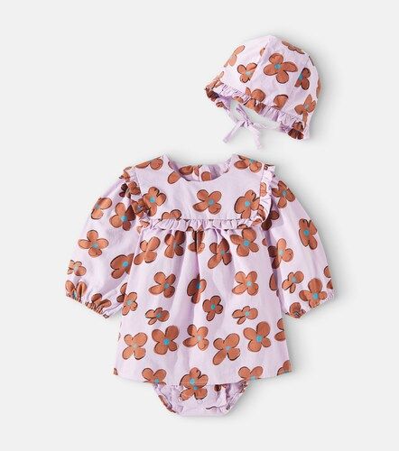 Bebé - set Fun Flower de vestido y gorro - Jellymallow - Modalova