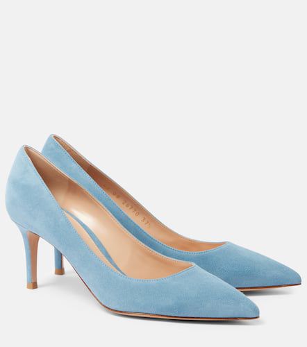 Gianvito 70 suede pumps - Gianvito Rossi - Modalova