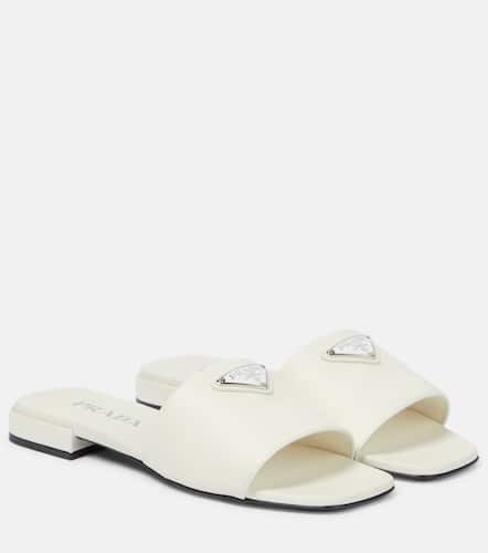 Prada Saffiano leather slides - Prada - Modalova