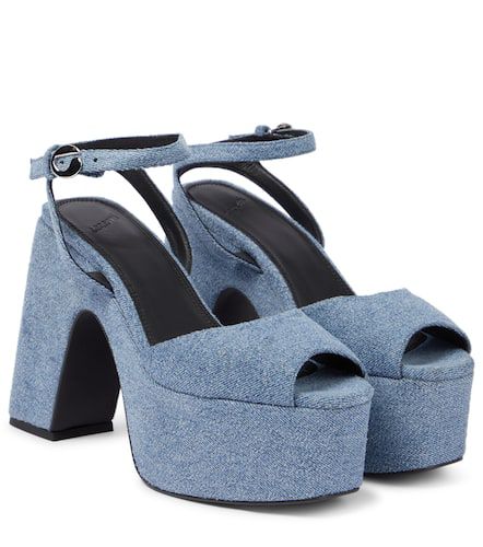 Bridge denim platform sandals - Coperni - Modalova