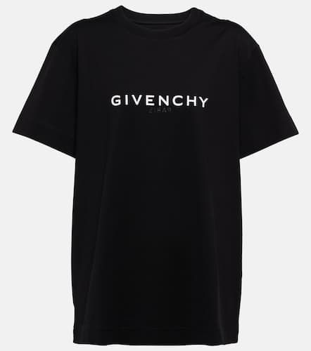 T-shirt in jersey di cotone con logo - Givenchy - Modalova