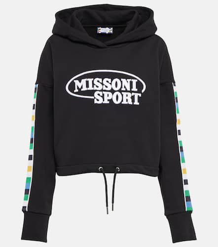 Missoni Logo cropped hoodie - Missoni - Modalova