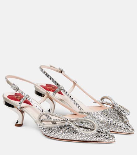 Pumps slingback Virgule in raso - Roger Vivier - Modalova