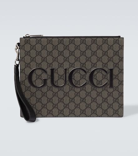 GG canvas pouch with strap - Gucci - Modalova