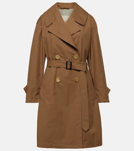 Cotton-blend twill trench coat - Max Mara - Modalova