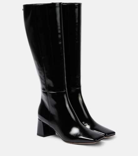 Patent leather knee-high boots - Gianvito Rossi - Modalova