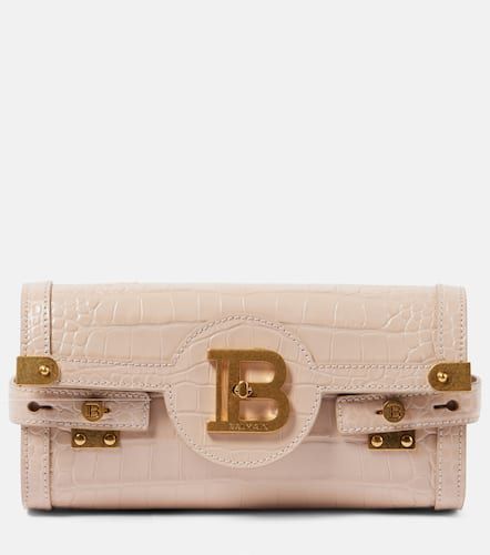 B-Buzz 23 croc-effect leather shoulder bag - Balmain - Modalova