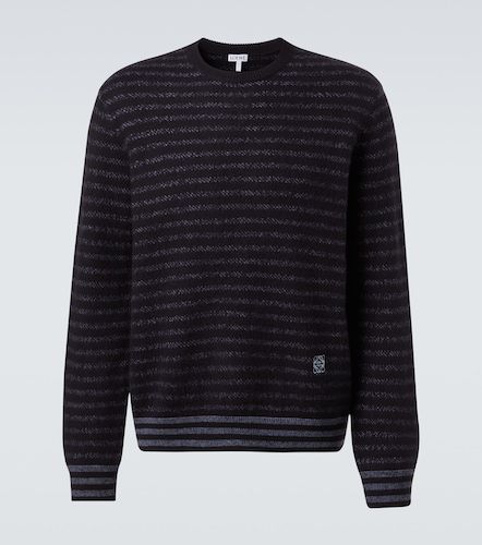 Loewe Anagram striped wool sweater - Loewe - Modalova