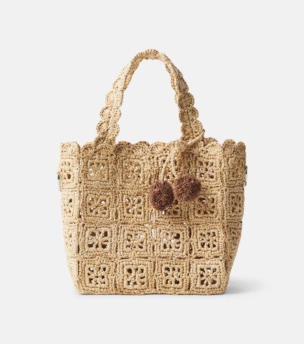 Bonpoint Lito raffia basket bag - Bonpoint - Modalova