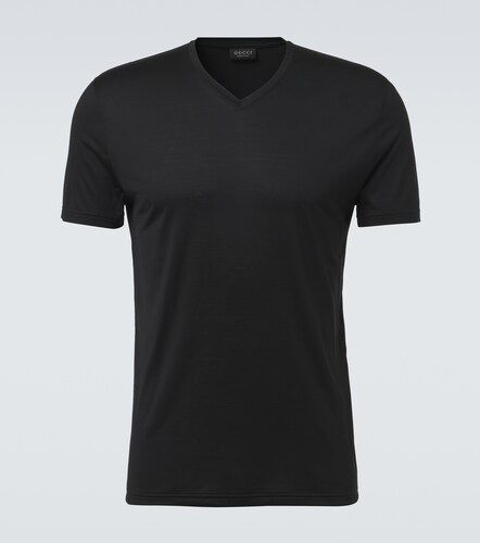 Gucci Camiseta de jersey de seda - Gucci - Modalova