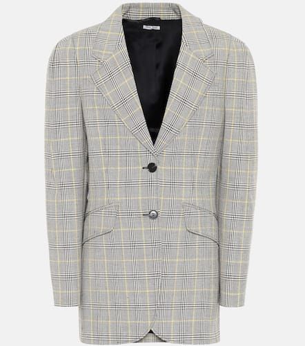 Miu Miu Blazer aus Woll-Twill - Miu Miu - Modalova