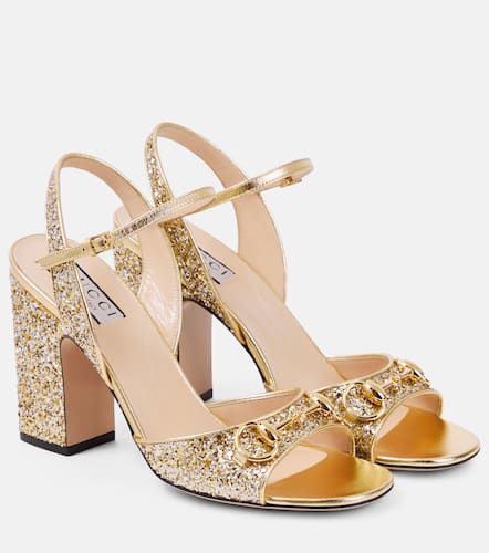 Lady Horsebit embellished sandals - Gucci - Modalova