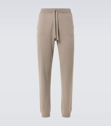 Pantaloni sportivi in lana e cashmere - Allude - Modalova