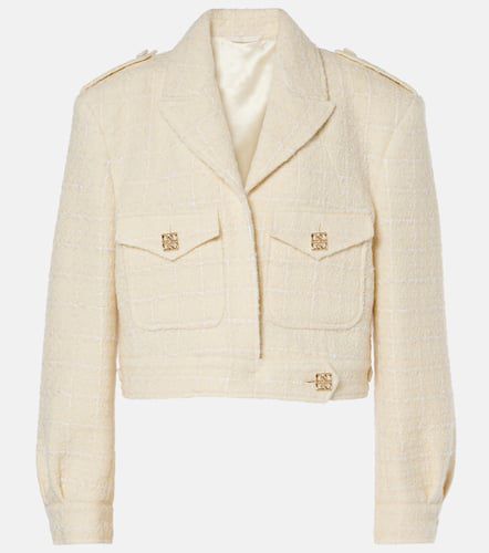 Chaqueta cropped 4G Liquid de tweed - Givenchy - Modalova