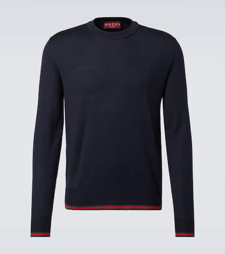 Gucci Pullover Web aus Wolle - Gucci - Modalova