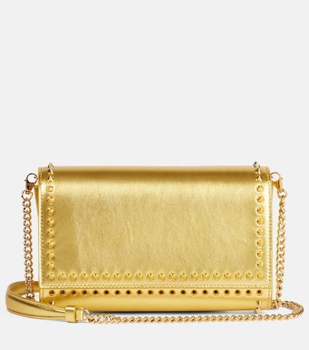 Clutch Paloma aus Metallic-Leder - Christian Louboutin - Modalova