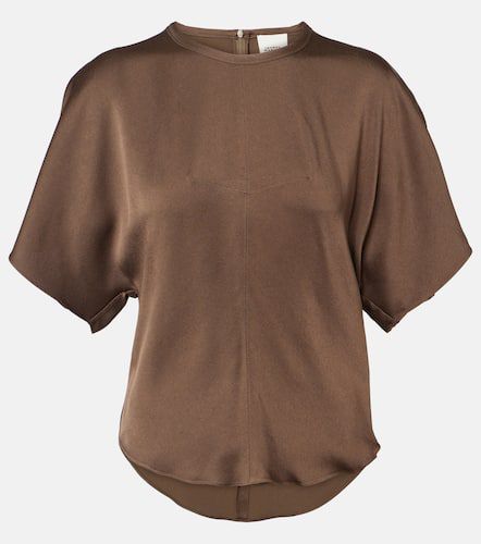 T-Shirt Karlita aus Satin - Isabel Marant - Modalova