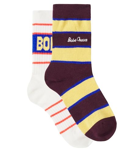 Set de 2 calcetines en mezcla de algodón - Bobo Choses - Modalova