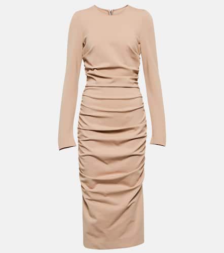 Ruched jersey midi dress - Dolce&Gabbana - Modalova