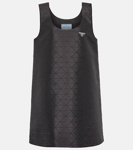 Prada Wool and silk minidress - Prada - Modalova