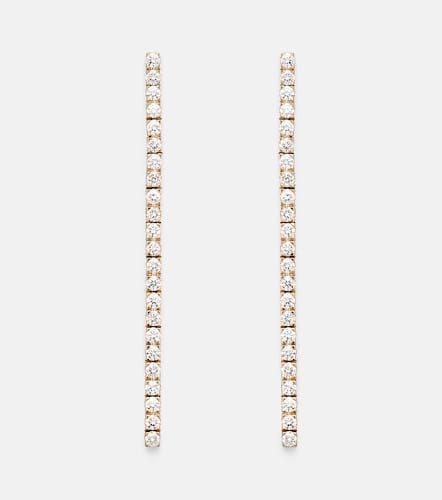 River 18kt earrings with diamonds - Sophie Bille Brahe - Modalova