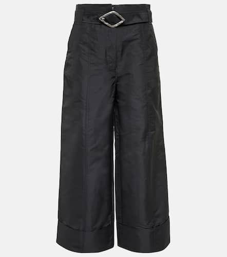 Ganni Cropped-Hose aus Baumwolle - Ganni - Modalova