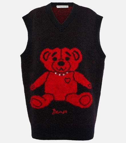 Bear wool-blend vest - Alessandra Rich - Modalova