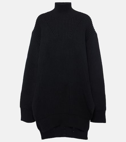Ribbed-knit wool turtleneck sweater - Jil Sander - Modalova