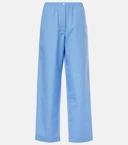 Miu Miu Cotton wide-leg pants - Miu Miu - Modalova