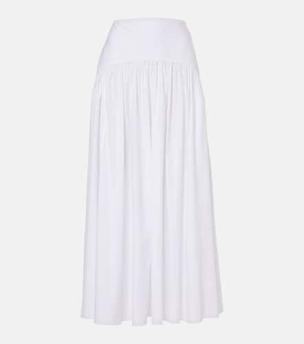 Procida high-rise cotton maxi skirt - Staud - Modalova