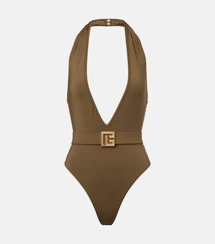 Balmain Belted swimsuit - Balmain - Modalova