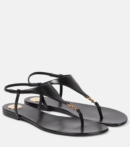 Sandalen Cassandra aus Leder - Saint Laurent - Modalova