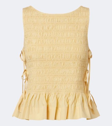 Ganni Top in cotone - Ganni - Modalova
