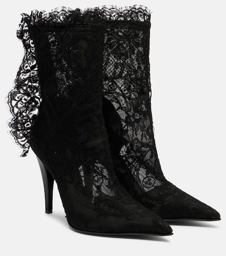 McQueen Botines Heron 105 de encaje - McQueen - Modalova
