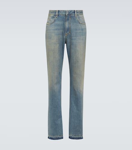 Jeans rectos en denim lavado - Givenchy - Modalova