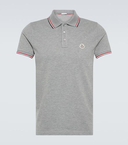 Moncler Cotton piquÃ© polo shirt - Moncler - Modalova