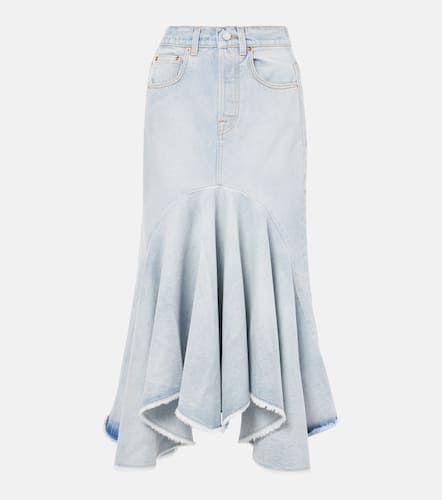 Vetements Falda midi Godet de denim - Vetements - Modalova