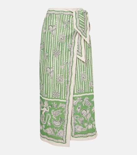 AlÃ©mais Lula printed cotton wrap skirt - Alemais - Modalova