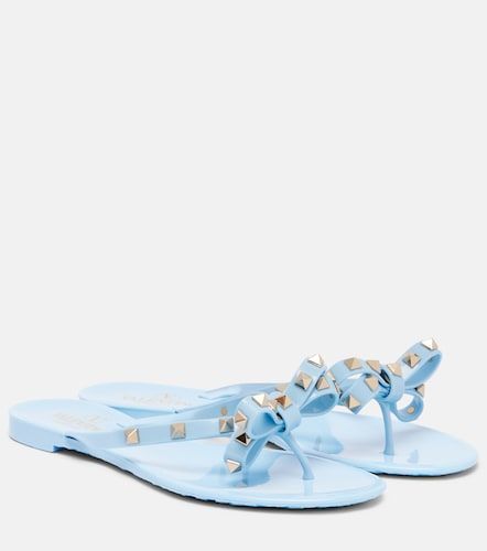 Rockstud PVC thong sandals - Valentino Garavani - Modalova