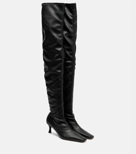 Leather over-the-knee boots - Proenza Schouler - Modalova