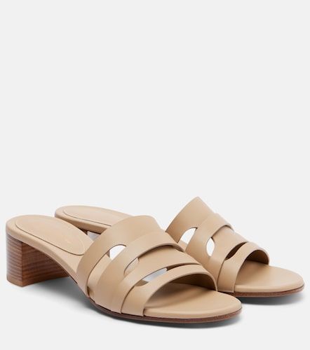 Gianvito Rossi Mules Nora de piel - Gianvito Rossi - Modalova