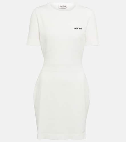 Miu Miu Minikleid aus Strick - Miu Miu - Modalova