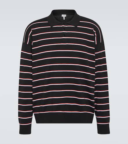 Loewe Striped cotton polo sweater - Loewe - Modalova