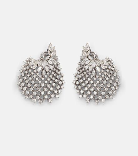 Y-Couture 18kt white gold earrings with diamonds - Yeprem - Modalova