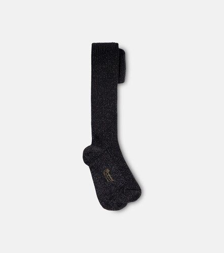 Thomini cotton-blend lame socks - Bonpoint - Modalova