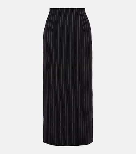 Contour pinstripe wool midi skirt - Wardrobe.NYC - Modalova