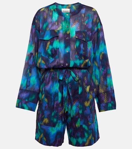 Mono corto Niely de algodón estampado - Marant Etoile - Modalova