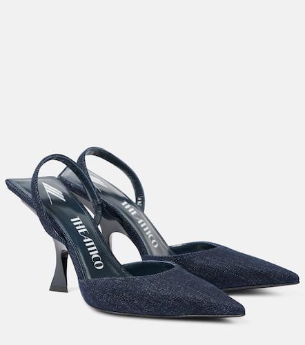 Slingback-Pumps Ester 95 aus Denim - The Attico - Modalova